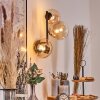 Chehalis Boule lumineuse, Applique murale 33 cm Ambre, Clair, 3 lumières
