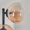 Chehalis Boule lumineuse, Applique murale 33 cm Ambre, Clair, 3 lumières