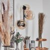 Chehalis Boule lumineuse, Applique murale 33 cm Ambre, Clair, 3 lumières