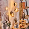 Chehalis Boule lumineuse, Applique murale Ambre, 3 lumières