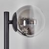 Chehalis Boule lumineuse, Applique murale 23 cm Chrome, Clair, Fumé, 3 lumières