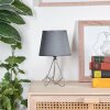 Cuan Lampe à poser Argenté, 1 lumière