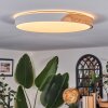 Cadaixo Plafonnier LED Écru, Blanc, 1 lumière, Télécommandes