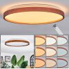 Sofo Plafonnier LED Écru, 1 lumière, Télécommandes