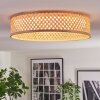 Barroco Plafonnier LED Écru, Blanc, 1 lumière, Télécommandes