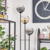 Koyoto Lampadaire 30 cm Bois clair, Noir, 3 lumières