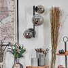 Chehalis Boule lumineuse, Applique murale 23 cm Fumé, 3 lumières