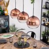 Koyoto Suspension, Boule lumineuse, Suspension Noir, 3 lumières