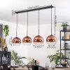 Koyoto Suspension, Boule lumineuse, Suspension Clair, Cuivré, 4 lumières