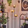 Koyoto Lampadaire Noir, 3 lumières