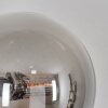Chehalis Boule lumineuse, Applique murale 23 cm Ambre, Fumé, 3 lumières