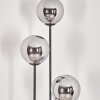 Gastor Lampadaire Noir, 3 lumières