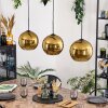 Koyoto Suspension, Boule lumineuse, Suspension Noir, 3 lumières