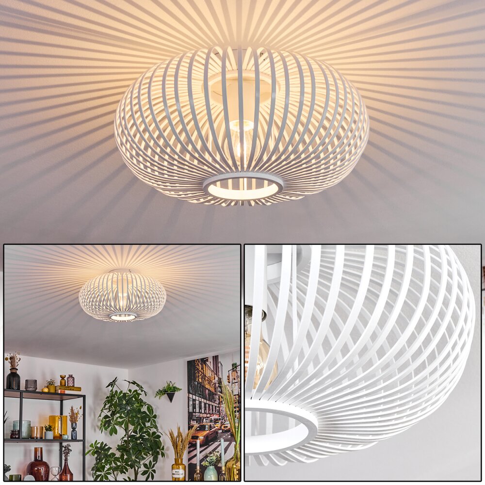 Oravi Plafonnier Blanc, 1 lumière main product photo
