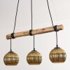 Koyoto Suspension, Boule lumineuse, Suspension Écru, Noir, 3 lumières