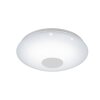 Plafonnier Eglo VOLTAGO 2 LED Aspect cristal, Blanc, 1 lumière, Télécommandes