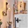 Chehalis Boule lumineuse 23 cm Clair, 3 lumières
