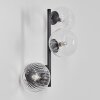 Chehalis Boule lumineuse 23 cm Clair, 3 lumières