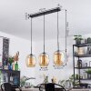 Apedo Suspension, Suspension Ambre, 3 lumières