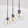 Ripoll Suspension, Boule lumineuse, Suspension Clair, 3 lumières