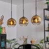 Ripoll Suspension, Boule lumineuse, Suspension Or, Clair, 3 lumières