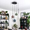 Koyoto Suspension, Boule lumineuse, Suspension Noir, 3 lumières