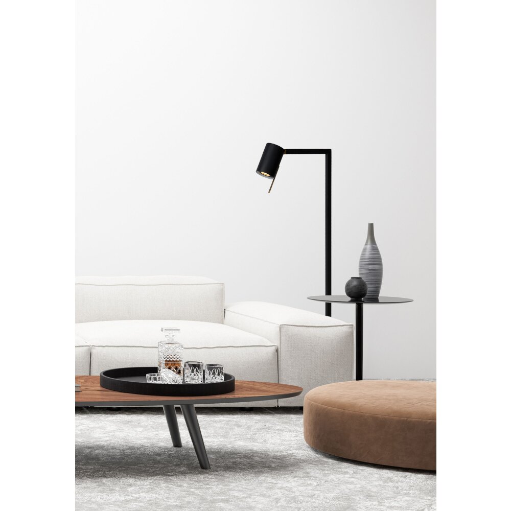 Lampadaire Lucide LESLEY Noir, 1 lumière main product photo