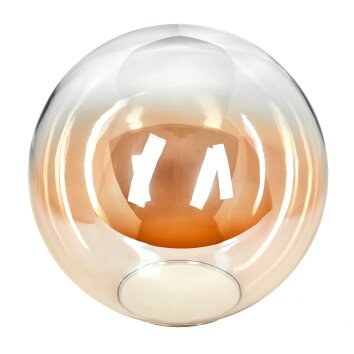 Abat-jour en verre  Gastor Verre de rechange, pièce de rechange 25 cm Ambre, Clair