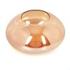 Abat-jour en verre  Mertola Verre de rechange, pièce de rechange Ambre