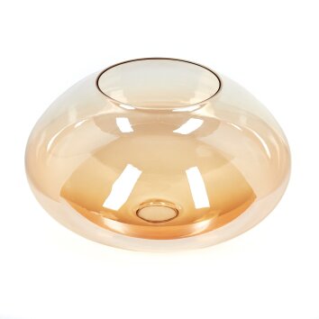 Abat-jour en verre  Mertola Verre de rechange Ambre, Clair