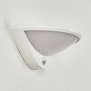 Applique murale d'extérieur Carano LED Blanc, 1 lumière, Détecteur de mouvement
