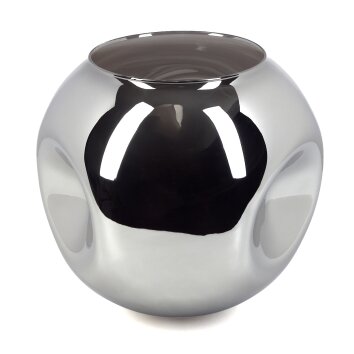 Abat-jour en verre  Ripoll Verre de rechange, pièce de rechange Chrome, Fumé