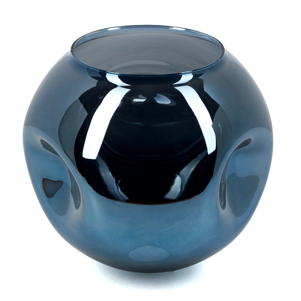 Abat-jour en verre Ripoll Verre de rechange Bleu main product photo