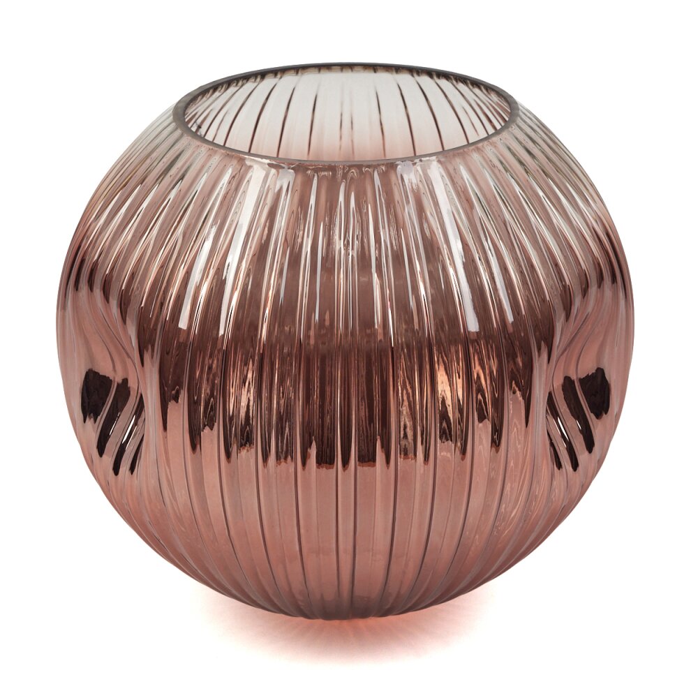 Abat-jour en verre Ripoll Verre de rechange Clair, Cuivré main product photo