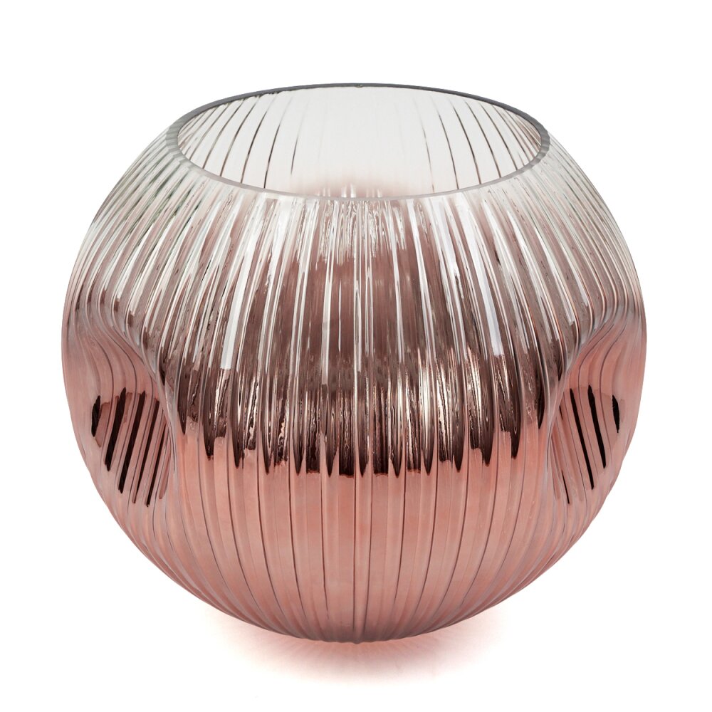 Abat-jour en verre Ripoll Verre de rechange Clair, Cuivré main product photo