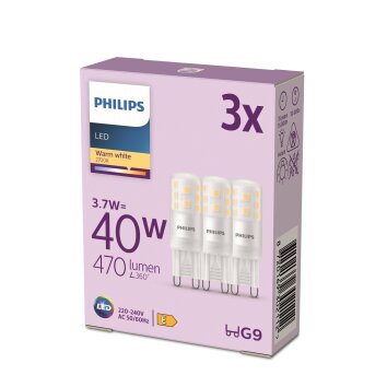 Philips bulb 3pcs set LED GU9 3,2 Watt 2700 Kelvin 400 Lumen