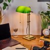 Ragaz Lampe de banquier, Lampe de bureau, Lampe à poser Laiton, 1 lumière