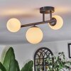 Chehalis Plafonnier, Boule lumineuse Blanc, 3 lumières