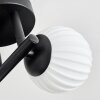 Chehalis Plafonnier, Boule lumineuse Blanc, 3 lumières