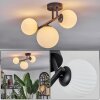 Chehalis Plafonnier, Boule lumineuse Blanc, 3 lumières