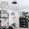 Koyoto Suspension, Boule lumineuse, Suspension, Suspension grappe Noir, 3 lumières