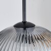 Koyoto Suspension, Boule lumineuse, Suspension, Suspension grappe Noir, 3 lumières