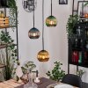 Koyoto Suspension, Boule lumineuse, Suspension, Suspension grappe Noir, 3 lumières