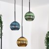 Koyoto Suspension, Boule lumineuse, Suspension, Suspension grappe Noir, 3 lumières