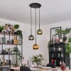 Koyoto Suspension, Boule lumineuse, Suspension, Suspension grappe Noir, 3 lumières