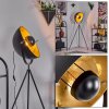 Saturn Lampadaire Noir, 1 lumière