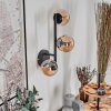 Chehalis Boule lumineuse, Applique murale Ambre, 3 lumières