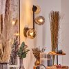 Chehalis Boule lumineuse, Applique murale Ambre, Fumé, 3 lumières