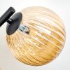 Chehalis Plafonnier, Boule lumineuse Ambre, 3 lumières