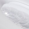 Deral Plafonnier LED Blanc, 1 lumière, Télécommandes